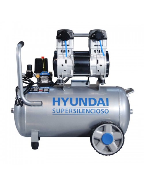 HYAC100-3S Compresor Silencioso 100 litros HYUNDAI