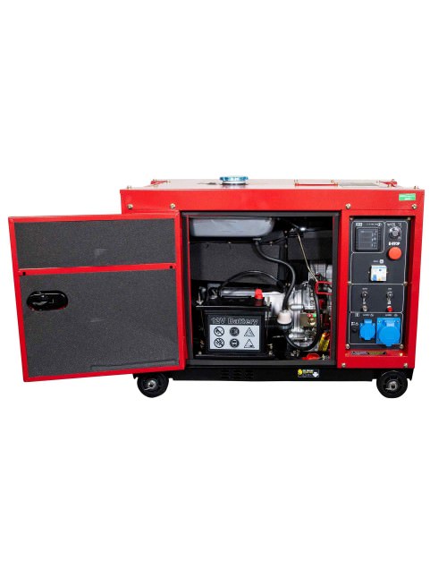 Generador eléctrico insonorizado RED Edition ITC Power 8000D