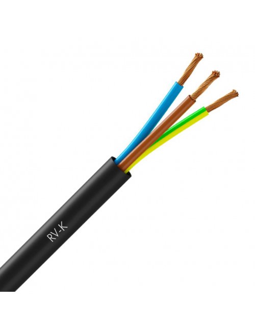 Câble ENERGY RV-K FOC 1KV 3G10mm2 noir - GroupSumi