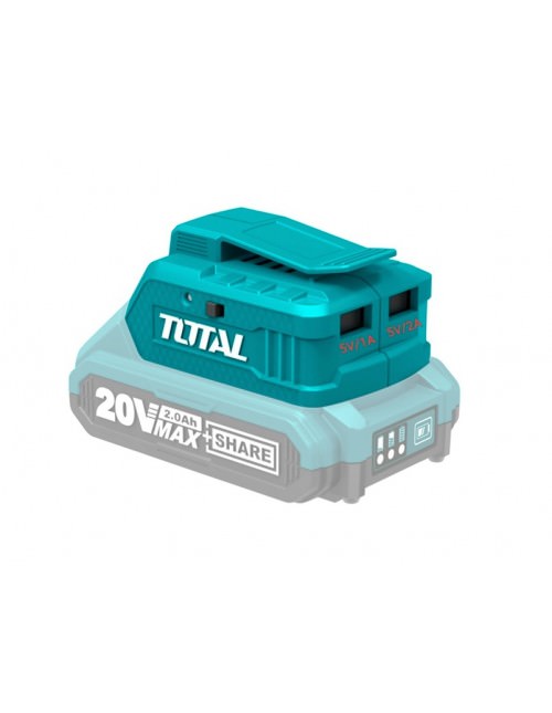 Cargador USB batería 20V Total (2...