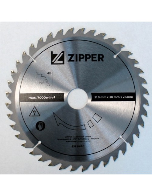 Ingletadora Zipper | ZI-KGS210DS telescópica