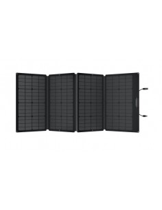 Kit solar portátil con batería 1500W y panel solar plegable 160W.