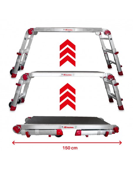 Plataforma de trabajo PLAT Faraone | 2+1 peldaños