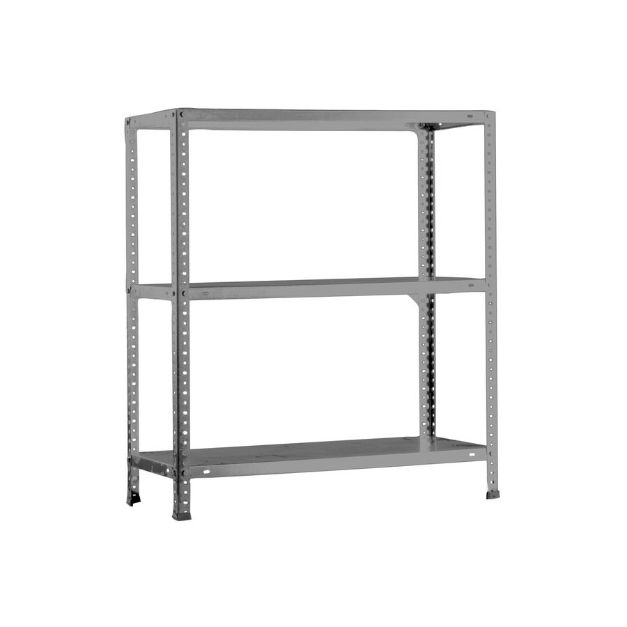 Vassoio Metallico Simonrack 1000x600 Mm Bianco - Per Scaffalature Industriali E D'ufficio, Spessore 0.7/0.8 Mm
