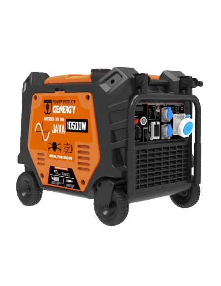 Generador Inverter Genergy JAVA RC/SOL/ATS (drones) | 10500 W
