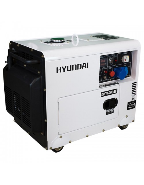 Generador eléctrico Hyundai DHY6000SE